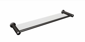 Lentynėlė ANDEX Classic 001/60/Ng, pakabinama, 60 x 47 x 14,4 cm, juoda