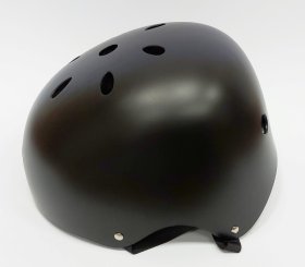 Dviratininko šalmas, S dydis, ABS su juodu EPS ir LED žibintu, 48-52 cm