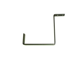 Metalinis gėlių lovelio laikiklis ASEJA, užkabinamas, dažytas, žalios sp., 22 x 2 x 16 cm.