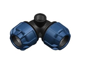 Redukuota alkūnė su sriegiu ELYSEE, 25-½" vidus