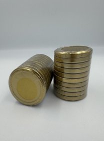 Užsukami konservavimo dangteliai, 66 mm, aukso sp., 10 vnt.