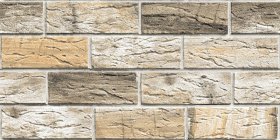 Akmens masės sienų plytelės BUENO EURO MADRID Elevation 7151, 600 x 300 x 9,5 mm, 0,900 m2/dėž., rektifikuotos, įvairiaspalvės, glazūruotos