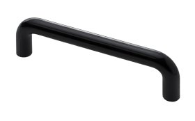 Baldų rankenėlė HETTICH, komplekte 6 vnt. plastikas, juodos sp. HS 96mm, 9239956