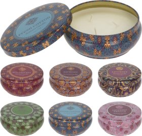 Žvakė indelyje, su dangteliu, 11 x 8,5 cm