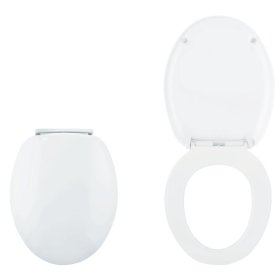 Klozeto dangtis WIRQUIN Chut, kieto plastiko, lėtai nusileidžiantis, kilmės šalis Prancūzija