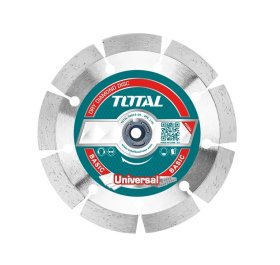 Deimantinis pjovimo diskas TOTAL, sausam pjovimui, 230x22 mm, segmento plotis 7,5 mm, TAC2112303