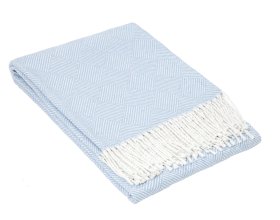 Pledas IBIZA, 140 x 200 cm, mėlyna sp.