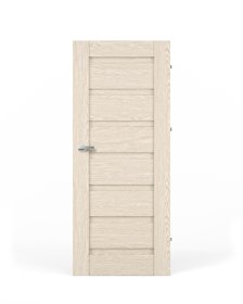 Laminuotos vidaus durys su užlaida VIVENTO PB-01, dešininės, spl. Cornwall oak, 2030x744x40 mm