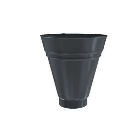 Piltuvėlis / Vandens surinkėjas BILKA,  skersmuo 90mm, grafito pilka spalva,  RAL7024