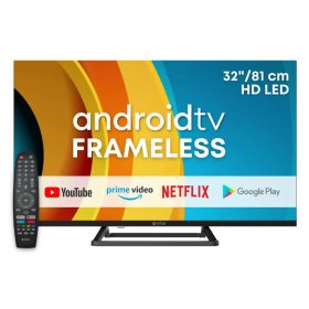 Televizorius eSTAR Android TV 32", LED 2K HD, LEDTV32A3T2