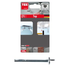 Kalamas metalinis kaištis TOX Top, 6/65, 5vnt.