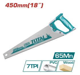 Pjūklas TOTAL, medienai, 0,9 mm, 7TPI, 450 mm, THT55450