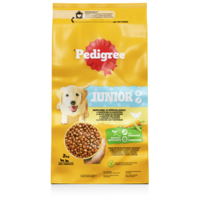 Sausas ėdalas šunims PEDIGREE, su paukštiena ir daržovėmis, 2 kg