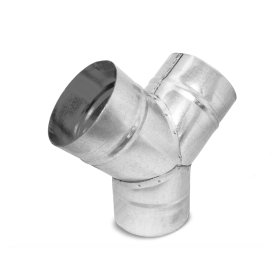 Trišakis ALNOR YS-45-125-125, d125 mm atšaka, d125 mm- 45°, be tarpinės, cinkuota skarda