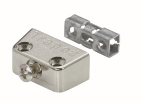 Fiksatorius HETTICH, pak. 4 vnt. dengtas nikeliu, 89355