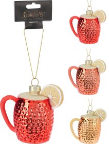 Eglutės žaisliukas Puodelis, įv. spalvų, 85 x 40 x 70 mm