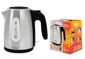 Elektrinis virdulys OFESTA WK 229, nerūdijančio plieno korpusas, galia 2200 W, 1,5 l