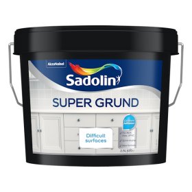 Gruntavimo dažai SADOLIN Super Grund, 2,5 l, BW bazė, balti, visiškai matiniai