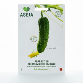 Daržovių sėklos, paprastieji trumpavaisiai agurkai Rodničiok natur F1, ASEJA, 1gr, 20805(7)
