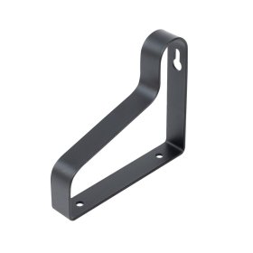 Lentynos laikiklis DOMAX Wol 2, spl. juoda, 120x105x20 mm, 59312