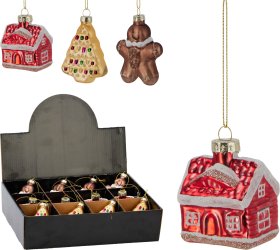 Eglutės žaisliukas Figūrėlės, stiklas, 3 skirtingi dizainai