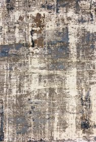 Kilimas RICCO Luxess III, 140 x 190 cm, pilkos-melsvos spalvos (25089), poliesteris 70%, akrilas 30%, 38H-1N1419