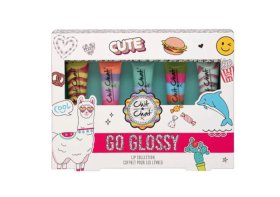 Lūpų blizgių rinkinys CHIT CHAT Go Glossy, 5 vnt.