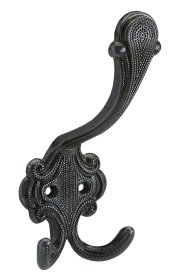 Rūbų kabliukas antik, dvig, did., HETTICH, sidabro sp., 4966