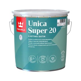 Uretano alkidinis lakas TIKKURILA Unica Super 20, 2,7 l, pusiau matinis, EP bazė