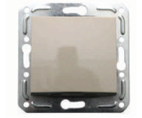 Jungiklis be rėmelio ORRO A550270014, 1 kl., įmontuojamas, kreminės sp.