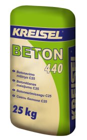 Sausas betonas KREISEL Beton 440, storis nuo 20 mm, 25 kg