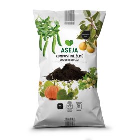 Kompostinė žemė sodui ir daržui ASEJA, 70 l