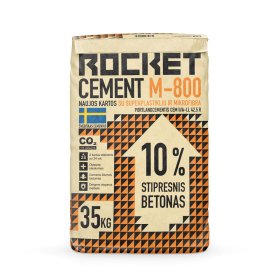 Cementas ROCKET FIBRO M-800 CEM II/A-LL 42,5R, 35 kg