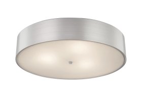 Lubinis šviestuvas G.LUX Gm-677/3 Metal White, 3 x E14, D500 x 100 mm, baltos spalvos