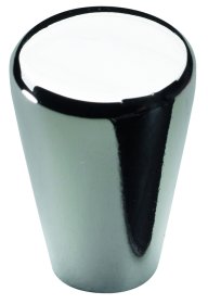 Baldų rankenėlė rutulio formos HETTICH, chromuotas D15mm, 15986