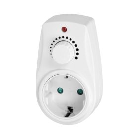 Šviesos reguliatorius su su kištukiniu lizdu ORNO Or-Ae-13114, apkrova min. 40W, maks. 280W, baltos sp.