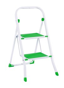 Dviejų pakopų kopėtėlės EUROGOLD, metalinės, žalia sp., maks. svoris 150 kg, 470 mm, 2122R-GREEN