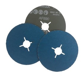 Šlifavimo fibro diskas DEERFOSE, 125 mm, P60, keramikos pagrindu