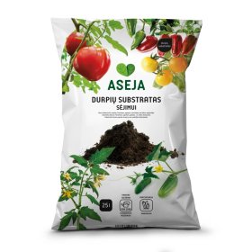 Durpių substratas sėjimui ASEJA, 25 l