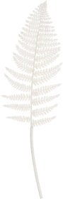 Įsmeigiama dekoracija Šakelė, 80 cm, baltos  sp.