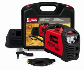 Elektrodinis suvirinimo aparatas TELWIN FORCE 165, su priedais