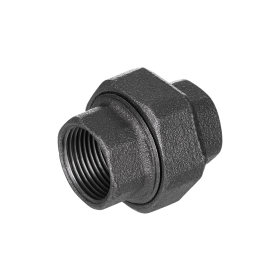 Išardoma ketinė jungtis GEBO, d15, 1/2'', vidus/vidus, juoda sp.