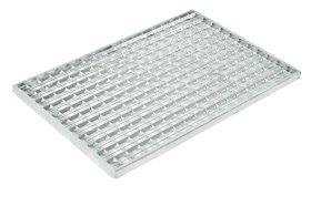 Batų valymo grotelės ACO Vario 2.0, V profilių, 100 x 50 cm, cink.plieno, 3003261