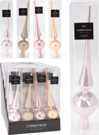 Eglutės viršūnė, 4 skirtingos sp., 5,5 x 5,5 x 27,5 cm