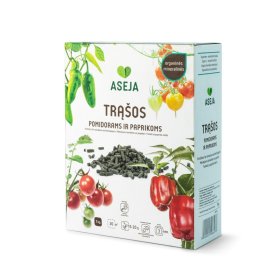 Organinės-mineralinės trąšos ASEJA 6505-07, pomidorams ir paprikoms, dėžutėje, 1 kg, (NPK 6-5-4)