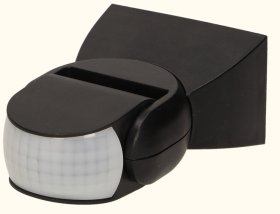 Judesio jutiklis SPECTOR LIGHT 17905S, IP65, 180 laipsnių, 12 m, 10 s - 7 min., 1200W, 220-230V, 3-2000LUX, infrared sensorius, 99,5 x 51,5 x 78 mm, juodos sp.