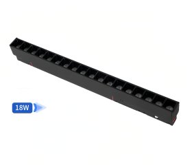 LED šviestuvas ORRO MAGNETIC MT02-18, 18 W, 1320 lm, 3000 K, 330x22x45 mm