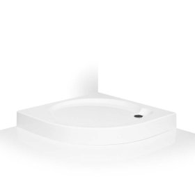 Dušo padėklas ROTH Dream-P/900 R550, 90 x 90 x 12,5 cm, akrilinis, pusapvalis, Čekija