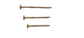 Konstrukcinių medsraigčių rinkinys ROBUS, 4,5 x 50/30 mm, 4,5 x 60/30 mm, 4,5 x 70/42 mm, praplatinta galva, lauko darbams C3, 300 vnt., TORX25