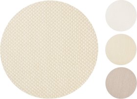 Stalo padėkliukas, apvalus, 3 skirtingos spalvos: auksinė/sidabrinė/šampaninė, skersmuo 38 cm